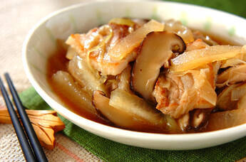 冬瓜と豚肉の炒め煮