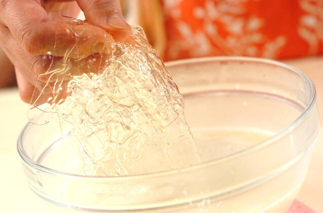 ココナッツ風味のパンナコッタ・パイン添えの作り方の手順5