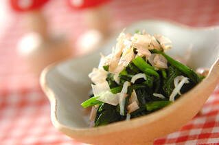 ホウレン草のお浸し