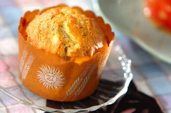 ヒヨコ豆入りハーブマフィン