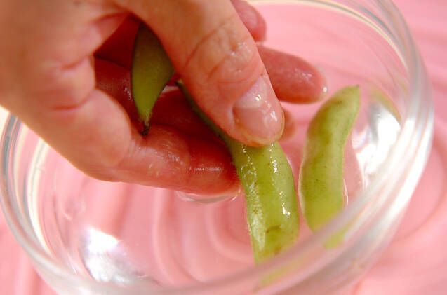 枝豆の作り方の手順1