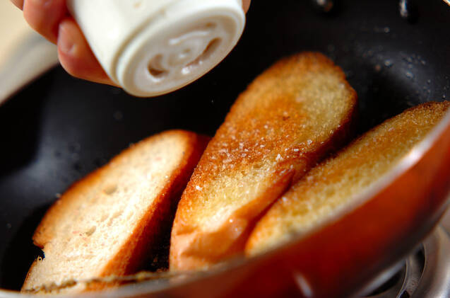 ハーブ香るバゲットの作り方の手順2