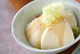 おぼろ豆腐の冷奴