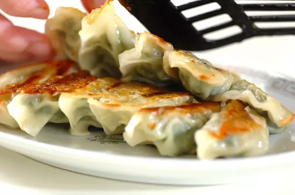 ホウレン草餃子の作り方5