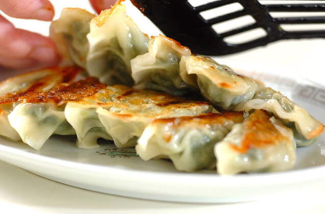 ホウレン草餃子の作り方の手順7