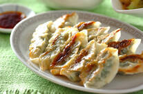 ホウレン草餃子