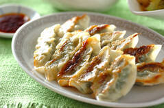 ホウレン草餃子