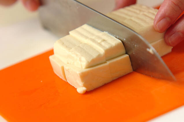 豆腐のお吸い物の作り方の手順1