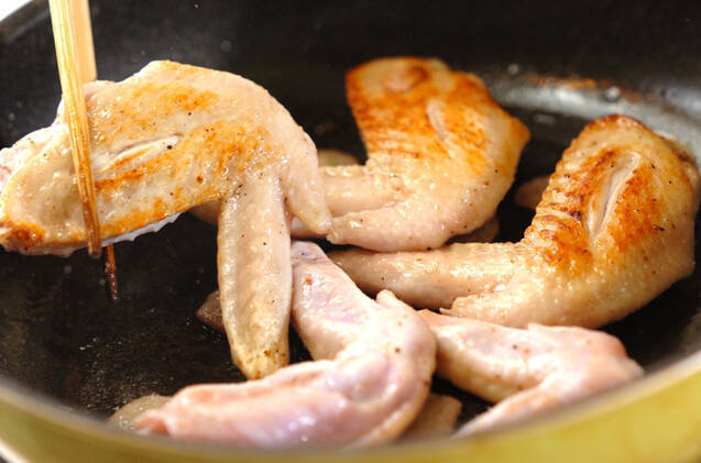 手羽先と大豆の煮物の作り方の手順7