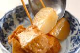 味がしみてる！厚揚げとカブのとろみ煮の作り方5