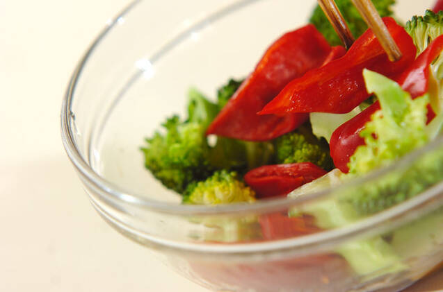 ブロッコリーのレンジサラダの作り方の手順5