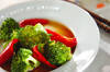 ブロッコリーのレンジサラダ