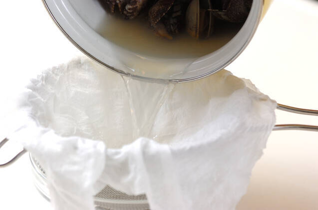 アサリの茶碗蒸しの作り方の手順4