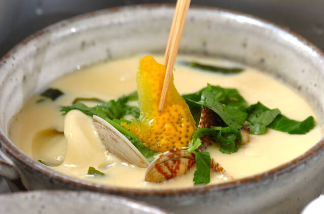 アサリの茶碗蒸しの作り方の手順7