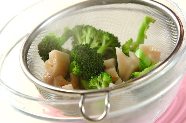 ブロッコリーの明太子和えの作り方の手順4