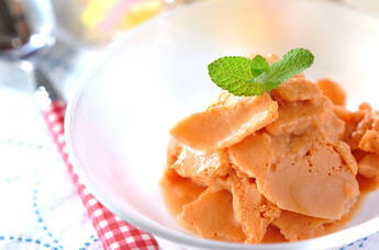 スイカココナッツシャーベット