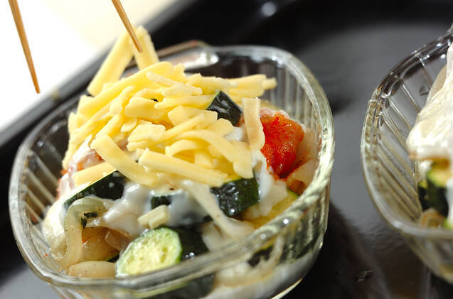 ズッキーニのチーズ焼きの作り方の手順4