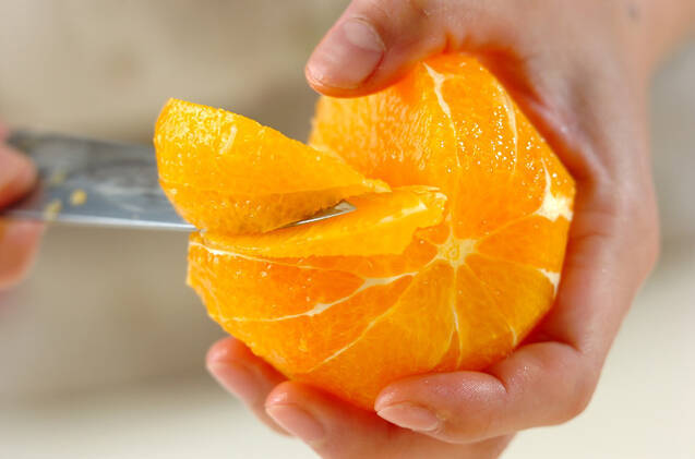 オレンジティーゼリーの作り方の手順1