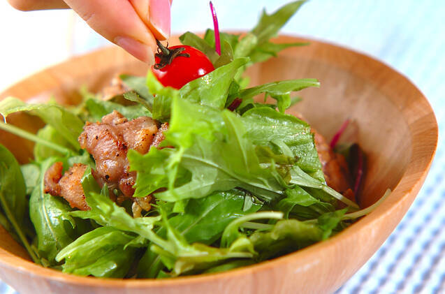 レタスとチキンのサラダの作り方の手順4