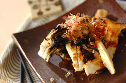 網焼きキノコ