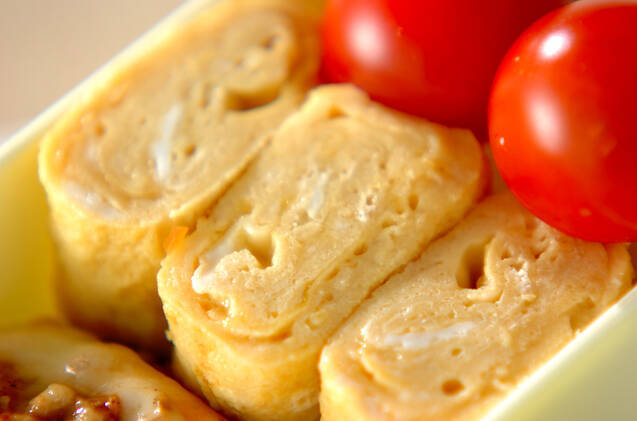 麺つゆの卵焼き