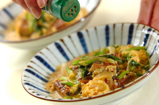 ウナギの卵とじの作り方の手順7