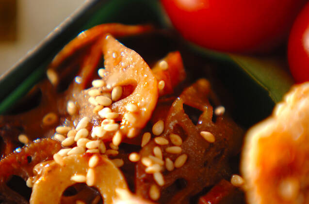 レンコンとちくわのきんぴら