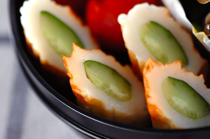 ちくわのキュウリ詰め