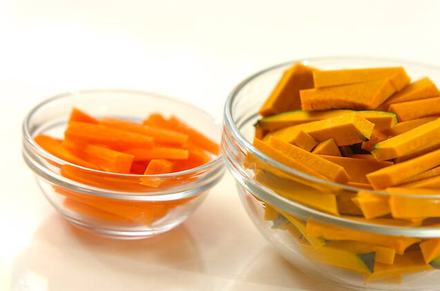 カボチャのハニーきんぴらの作り方の手順1