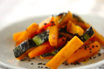 カボチャのハニーきんぴら