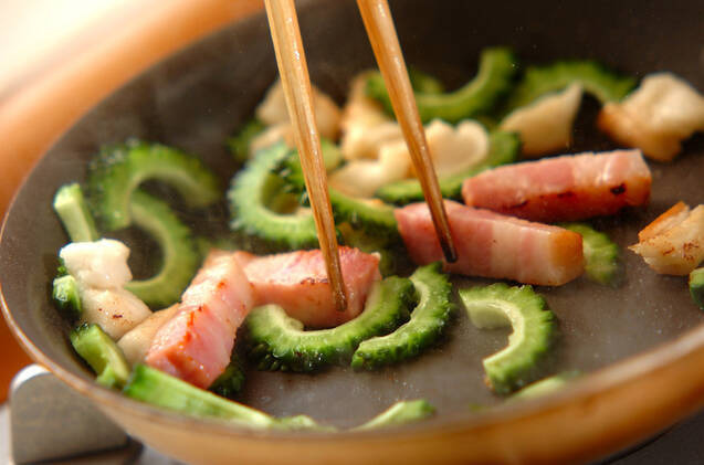 ゴーヤチャンプルーの作り方の手順2