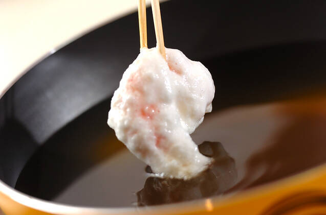 エビのフリットの作り方の手順3