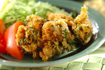 大葉入りカキフライ