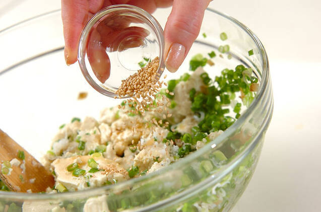 まぜまぜ豆腐の作り方の手順5