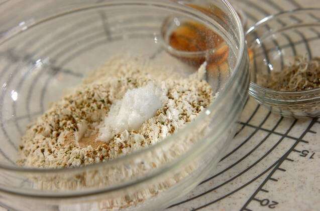 七味とジャコの香味ボールの作り方の手順2