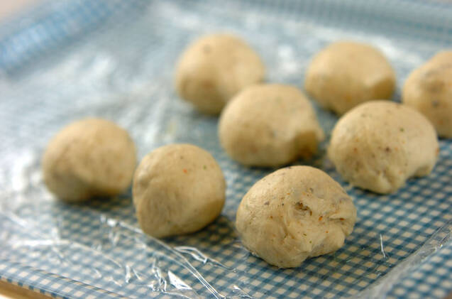 七味とジャコの香味ボールの作り方の手順5