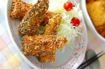 ショウガ香る！サンマのサクサクフライ