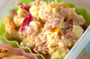 サツマイモのサラダ