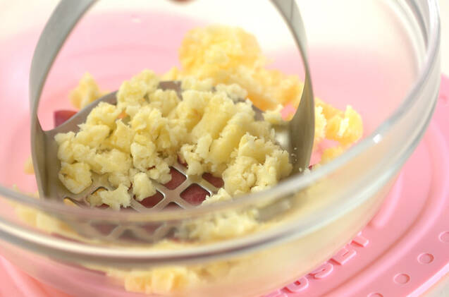 サツマイモのサラダの作り方の手順2