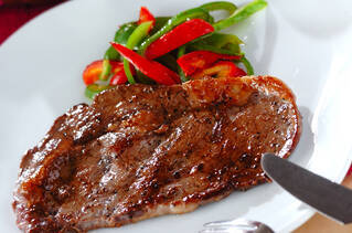 シンプルステーキ