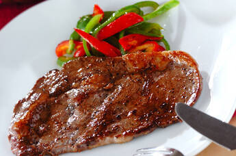 シンプルステーキ