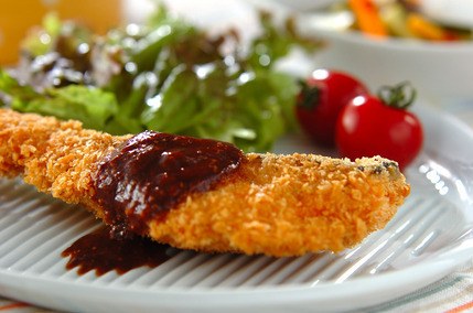 サーモンのチーズフライ