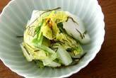 白菜のサッと漬け