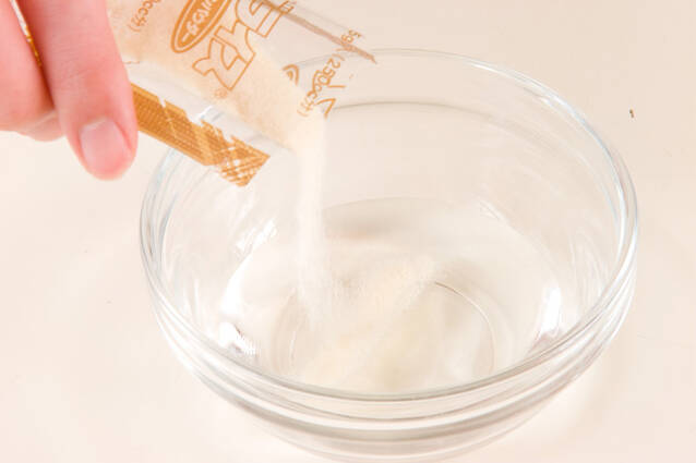 ミルクゼリー柑橘ソースの作り方の手順1