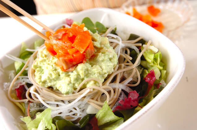 おそばのサラダの作り方の手順9