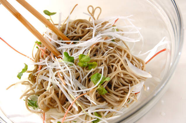 おそばのサラダの作り方の手順8