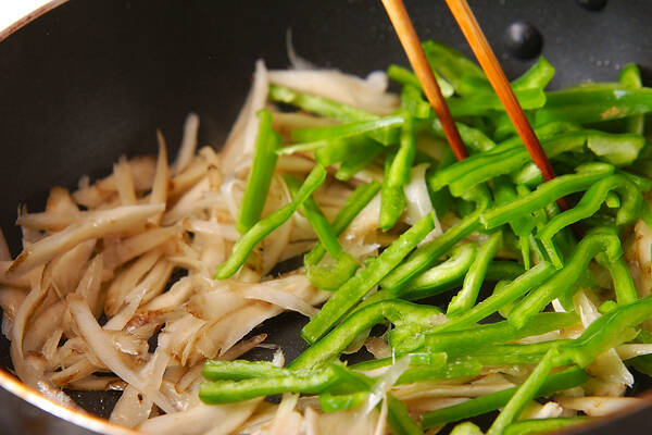 ゴボウのきんぴらの作り方の手順3