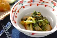 チンゲンサイのきんぴら