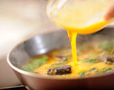 サンマ缶のピリ辛卵とじ丼の作り方6