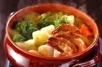 カレーミルク鍋